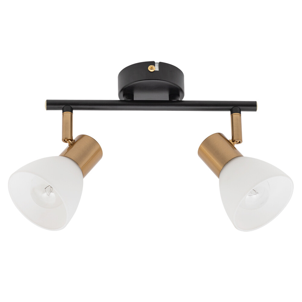 Изображение товара Современный настенный спот Arte Lamp E14 80 Вт черный золото IP20