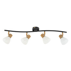 Изображение товара Спот потолочный Arte Lamp E14 160 Вт 8 кв.м черный/золото IP20 (A3117PL-4BK)