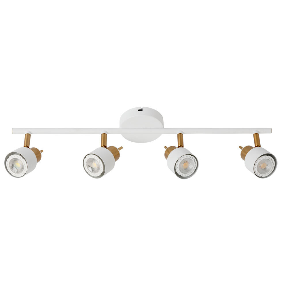 Изображение товара Спот потолочный Arte Lamp GU10 160 Вт 4 кв.м белый IP20 (A1906PL-4WH)