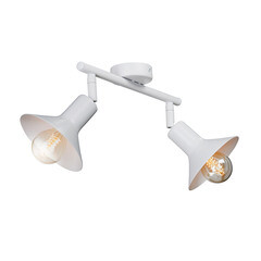 Изображение товара Спот потолочный Vitaluce E27 80 Вт 6 кв.м белый матовый IP20 (V4807-0/2PL)