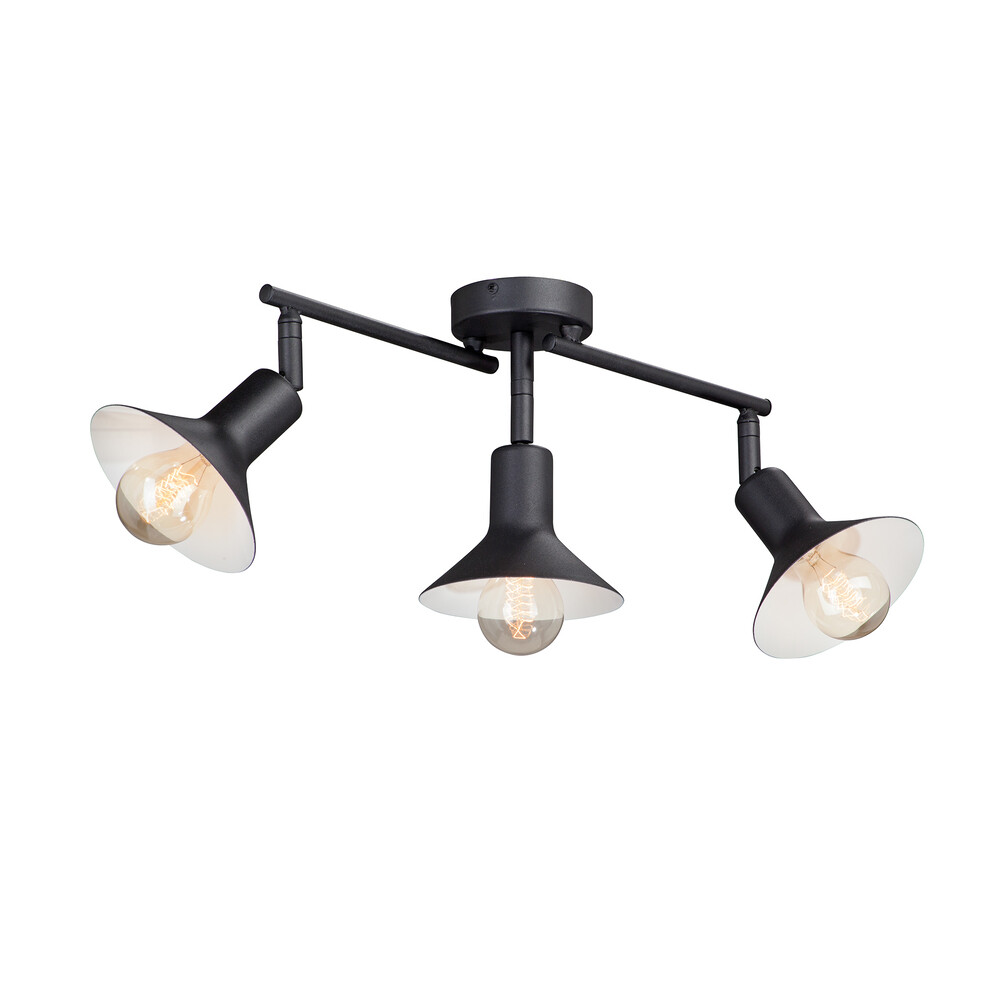 Изображение товара Спот потолочный Vitaluce V4808-1/3PL 3 лампы черный матовый 120 Вт