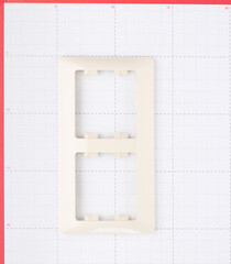 Рамка Systeme Electric Glossa двухместная бежевая (GSL000202) - фото 3