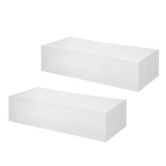 Изображение товара Короб для хранения 350х105х80 мм набор 2 штуки