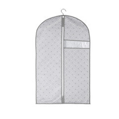 Чехол для одежды Орнамент 1000х600 мм серый - фото 1