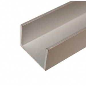 Швеллер анодированный, 15*20*15*1.5*1000мм