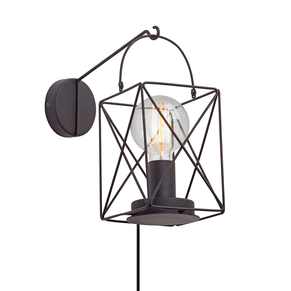 Изображение товара Бра Vitaluce V4765-1/1A с плафоном из стекла, современный дизайн, 60 Вт