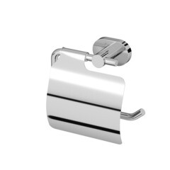 Держатель для туалетной бумаги AM.PM Sense L с крышкой металл хром (A74341400) - фото 1