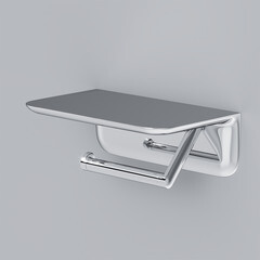 Держатель для туалетной бумаги AM.PM Sensation с полкой металл хром (A30341500) - фото 2