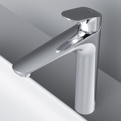 Смеситель для раковины высокий AM.PM Like однорычажный хром (F8092000) - фото 2