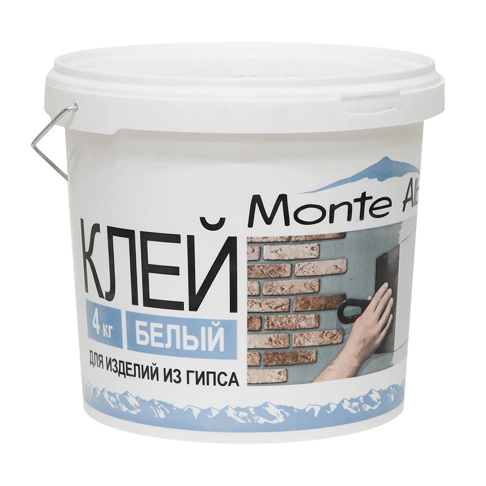 Изображение товара Клей гипсовый Monte Alba 4 кг