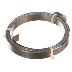 Лента хомутная ЛХ 19, оцинкованная, 0.7мм, 5м