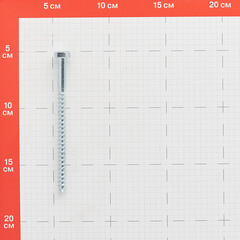 Болт сантехнический 8х120 мм DIN 571 оцинкованный (2 шт.) - фото 2