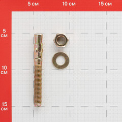 Анкер клиновой для бетона 12х100/50 мм (40 шт.) - фото 2