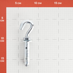 Анкер с крюком Tecfi DX ZN для бетона М10 15х60 мм (2 шт.) - фото 3