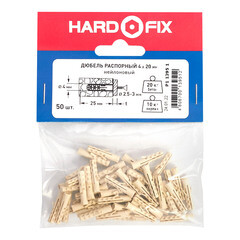 Дюбель распорный Hard-Fix 4x20 мм нейлон (50 шт.) - фото 4