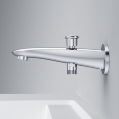 Излив для ванны встраиваемый AM.PM Like хром (F8070100) - фото 3