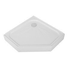 Поддон Alex Baitler акриловый 90х90х17 см трапеция белый низкий (AB9017V-1)
