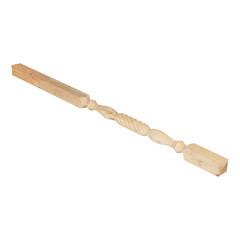 Столб-колонна 100х100х2700 мм Витая сорт АВ клееный - фото 2