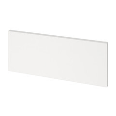 Фасад для ящика белый снег поры дерева 446х176х18 мм - фото 1