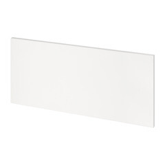 Фасад для шкафа белый снег поры дерева 796х356х18 мм - фото 1