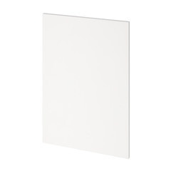 Фасад для шкафа белый снег поры дерева 496х716х18 мм - фото 1