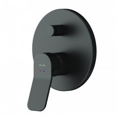 Душевая система AM.PM X-Joy встраиваемая с верхним душем с лейкой черная (FB85A1RH02) - фото 8