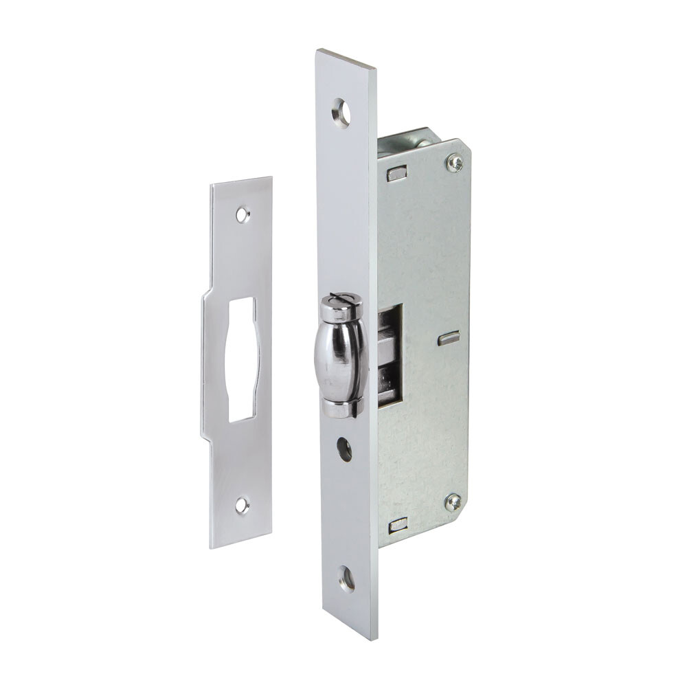 Защелка Punto LR-155B для легких дверей роликовая хром