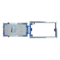 Люк ревизионный под плитку Lyuker AL-KR алюминиевый 300х500 мм скрытый нажимной - фото 2