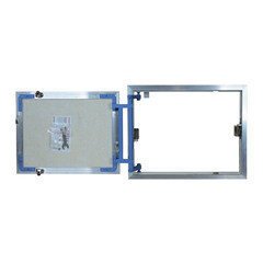 Люк ревизионный под плитку Lyuker AL-KR алюминиевый 400х500 мм скрытый нажимной - фото 2