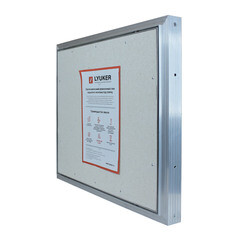 Люк ревизионный под плитку Lyuker AL-KR алюминиевый 500х600 мм скрытый нажимной - фото 5