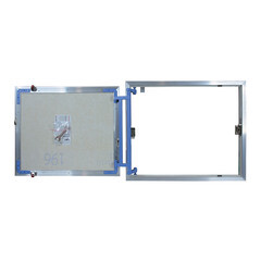 Люк ревизионный под плитку Lyuker AL-KR алюминиевый 500х600 мм скрытый нажимной - фото 3