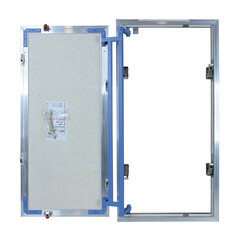 Люк ревизионный под плитку Lyuker AL-KR алюминиевый 800х400 мм скрытый нажимной - фото 3