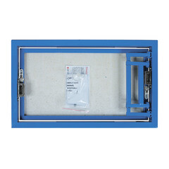 Люк ревизионный под плитку Lyuker К стальной 300х500 мм скрытый нажимной - фото 2