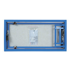 Люк ревизионный под плитку Lyuker К стальной 300х600 мм скрытый нажимной - фото 4