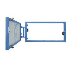 Люк ревизионный под плитку Lyuker К стальной 300х600 мм скрытый нажимной - фото 3