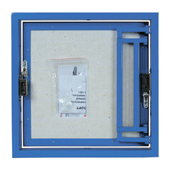 Люк ревизионный под плитку Lyuker К стальной 400х400 мм скрытый нажимной - фото 5