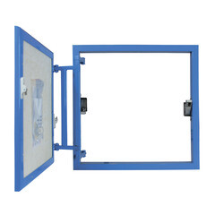 Люк ревизионный под плитку Lyuker К стальной 400х400 мм скрытый нажимной - фото 4