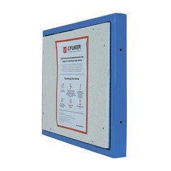 Люк ревизионный под плитку Lyuker К стальной 400х500 мм скрытый нажимной - фото 5