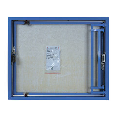 Люк ревизионный под плитку Lyuker К стальной 500х600 мм скрытый нажимной - фото 2