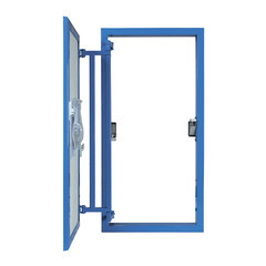 Люк ревизионный под плитку Lyuker К стальной 600х300 мм скрытый нажимной - фото 4