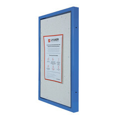 Люк ревизионный под плитку Lyuker К стальной 600х400 мм скрытый нажимной - фото 5