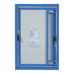 Люк ревизионный под плитку Lyuker К стальной 600х400 мм скрытый нажимной - фото 4