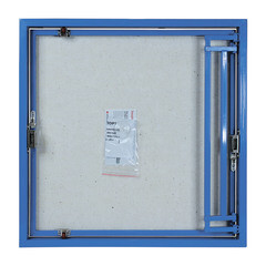 Люк ревизионный под плитку Lyuker К стальной 600х600 мм скрытый нажимной - фото 4