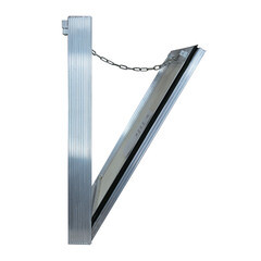 Люк ревизионный под плитку Lyuker Д алюминиевый 400х500 мм скрытый нажимной - фото 3