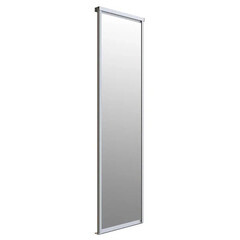 Дверь-купе 783x2552 мм зеркало/серебро Elegant