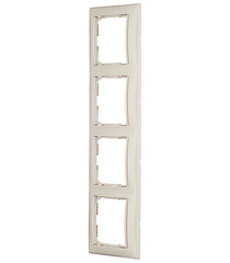 Рамка Legrand Valena четырехместная слоновая кость (695634) - фото 2