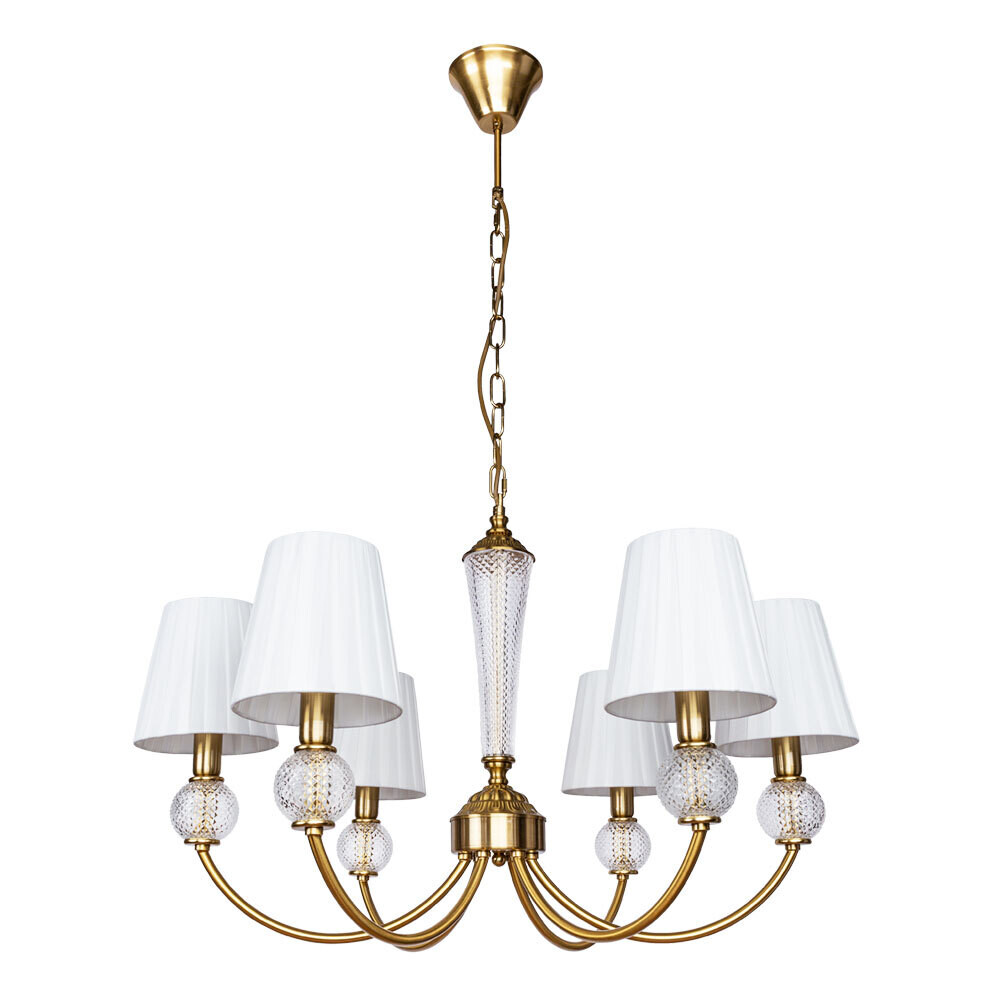 Изображение товара Люстра потолочная Arte Lamp Gracie E14 240 Вт 15 кв.м (A7301LM-6PB)