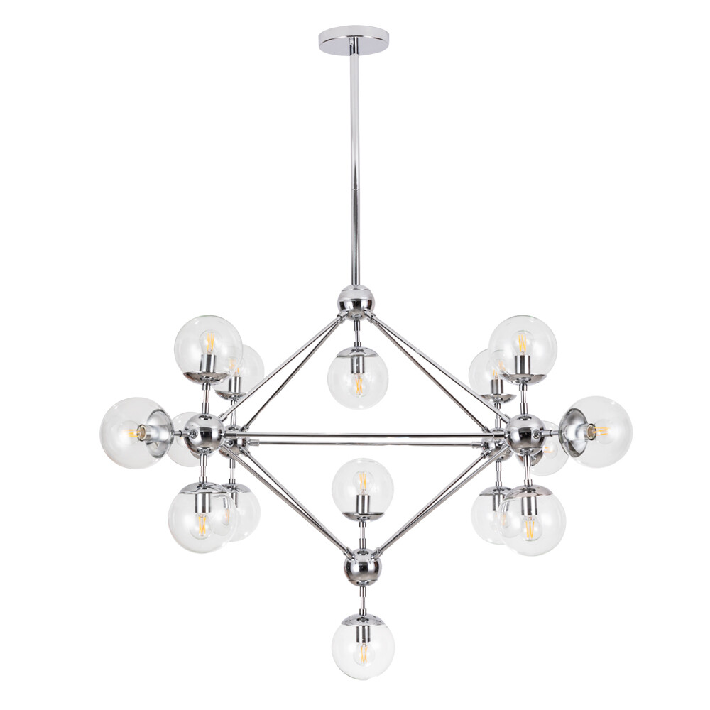 Изображение товара Люстра потолочная Arte Lamp Bolla E14 15 ламп 600 Вт современная стильная