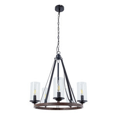 Изображение товара Люстра потолочная Arte Lamp Dalim E14 300 Вт 14 кв.м (A7014SP-5BK)