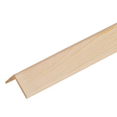 Угол наружный гладкий 37х37х5х2500 мм сорт Экстра сращенный - фото 3